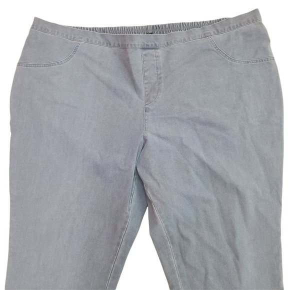 Isaac Mirzah  Live Tapered Denim Capris - Picture 3 of 8